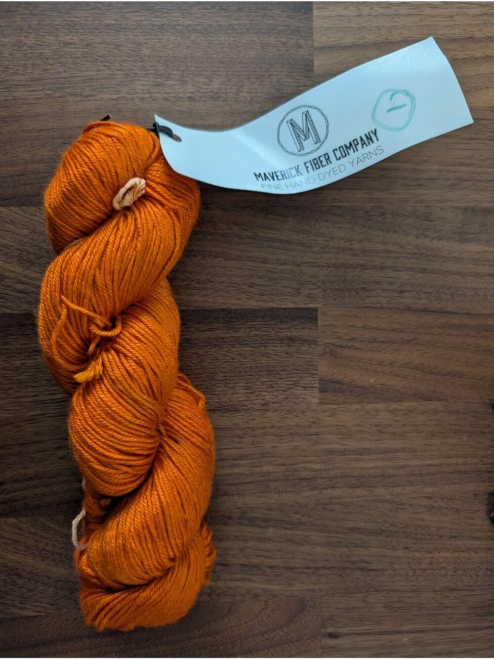 Maverick Fiber Company Maverick DK 1 Hank - Devil's Pocket - 50/50 Silk & Merino
